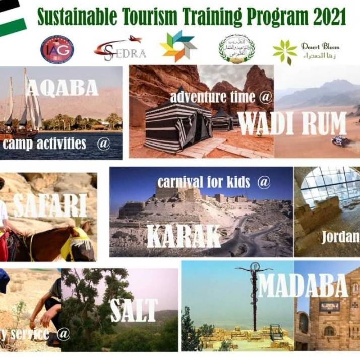 تحت شعار "يلاّ عالأردن" مخيم الشباب الدولي يطلق فعاليات برنامج السياحة المستدامة