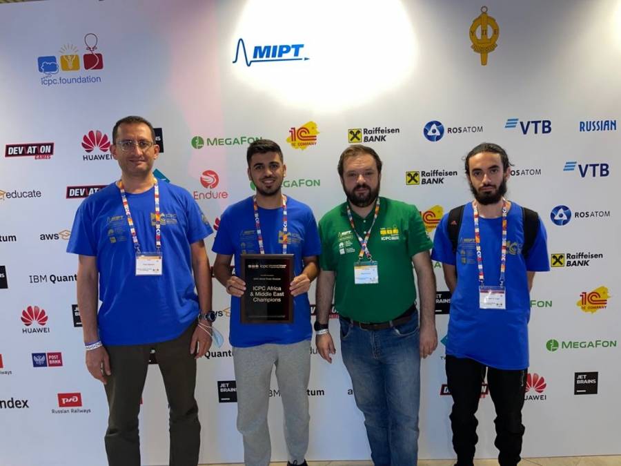 فريق جامعةُ الأميرة سميّة بطلا لمنطقة الشرق الأوسط وأفريقيا في المسابقة الدولية للبرمجة لطلبة جامعات العالم 