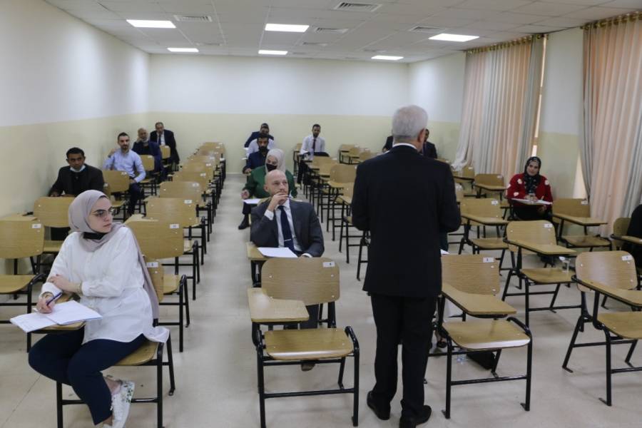 عقد الامتحان التحريري لنقابة المحامين في رحاب جامعة الشرق الأوسطMEU