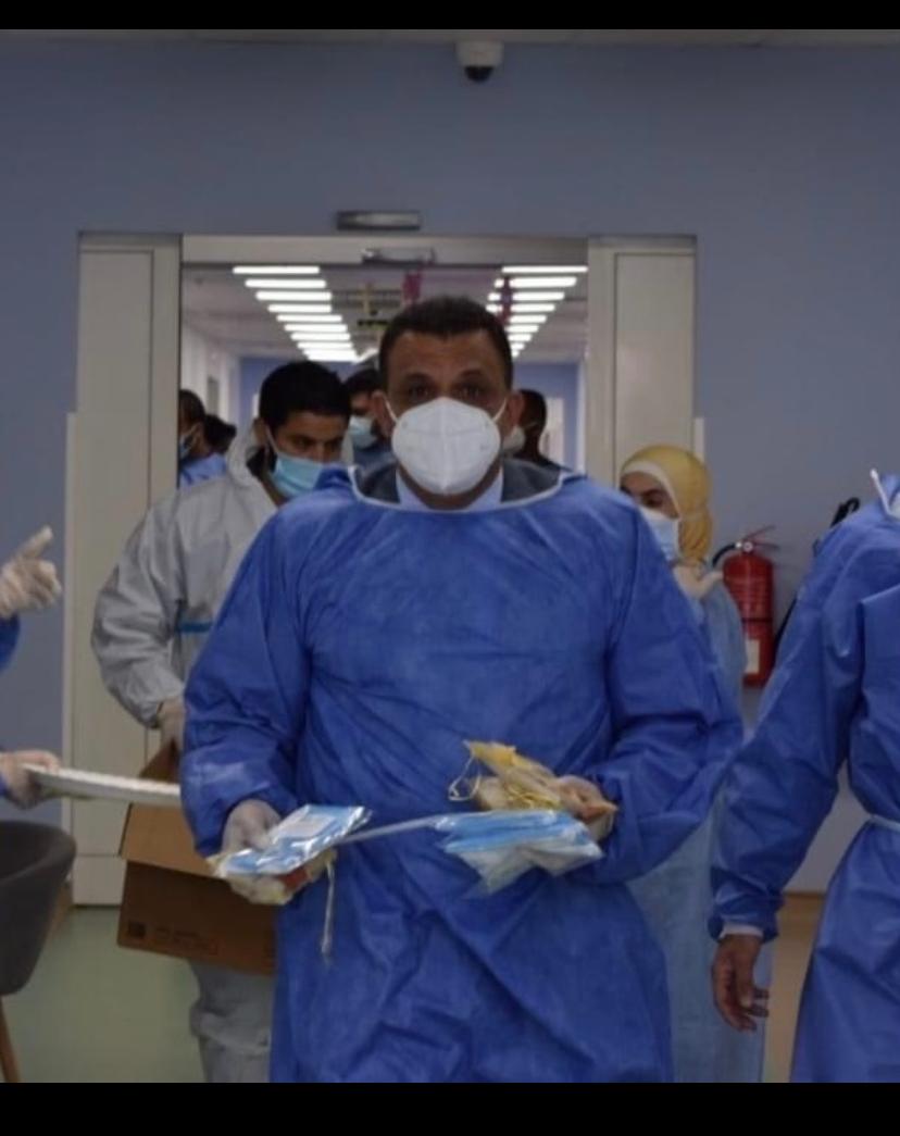 كوادر عمان الميداني: الدكتور خلدون خضر قائد في الصفوف الأولى بمعركتنا ضد الجائحة