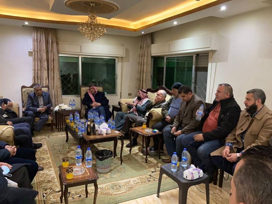 عشائر عرب السواحرة تستقبل مرشح مجلس محافظة العاصمة المهندس أسعد عزات المدناوي ( صور )