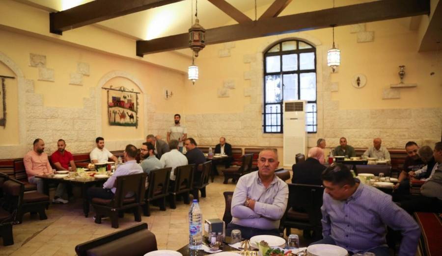 جمعية منتجي ومصدري الحجر والرخام والجرانيت الأردنية (جوستون) تقيم افطار رمضاني