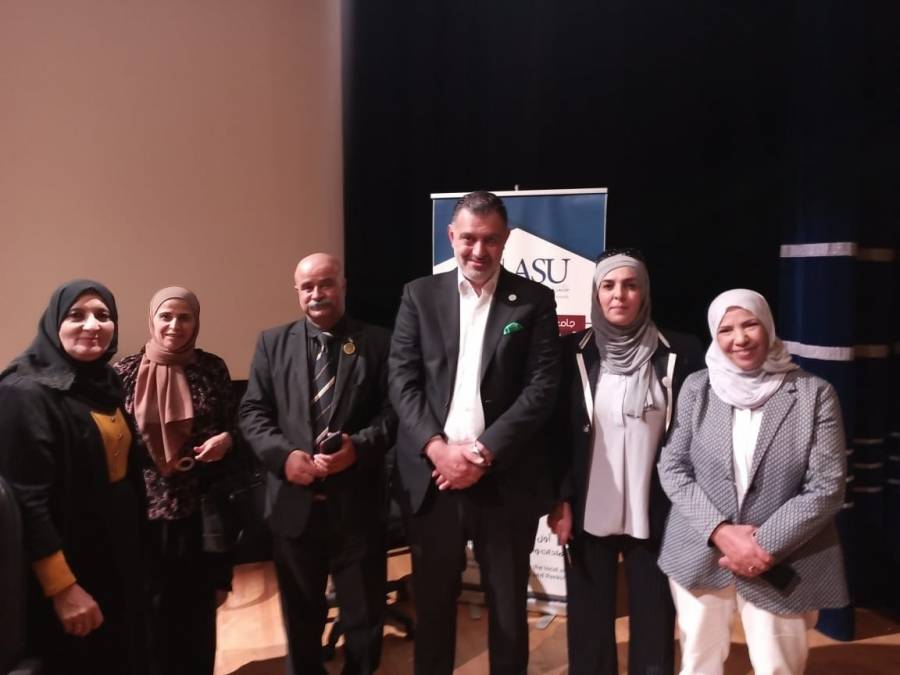 حزب إرادة يواصل جولاته بلقاء مع سيدات ملتقى الاصايل في جامعة العلوم التطبيقية