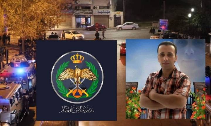 شكر وتقدير لنشامى الأمن العام / محطة أبو عبيدة من المواطن أحمد المعمر ابو رائد.