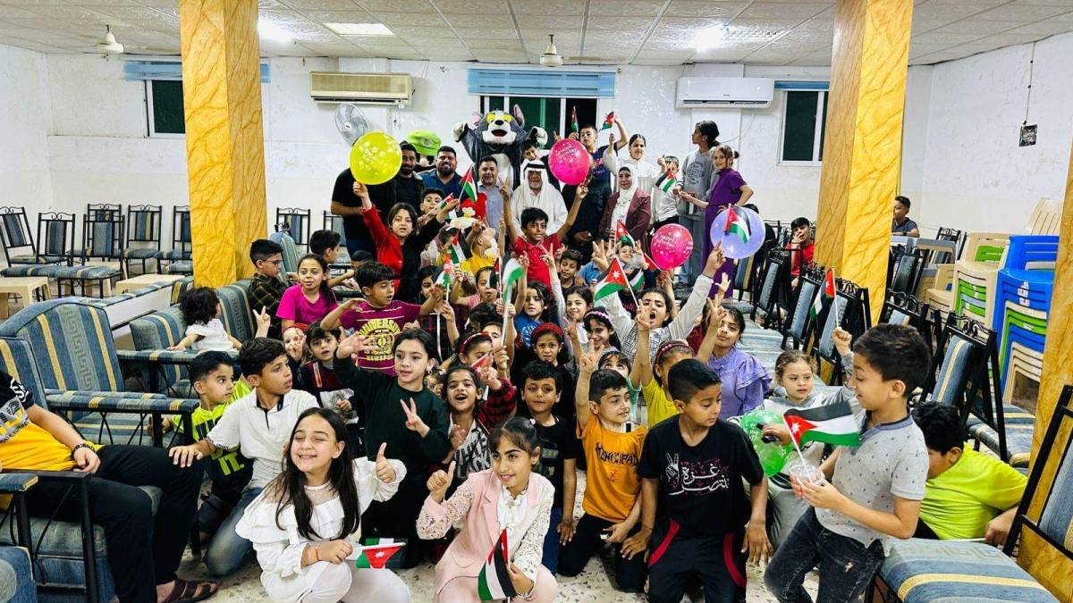 مبادرة مودة ورحمة تنفذ يوم ترفيهي للاطفال في ديوان عشيره الشويات كريمه. 