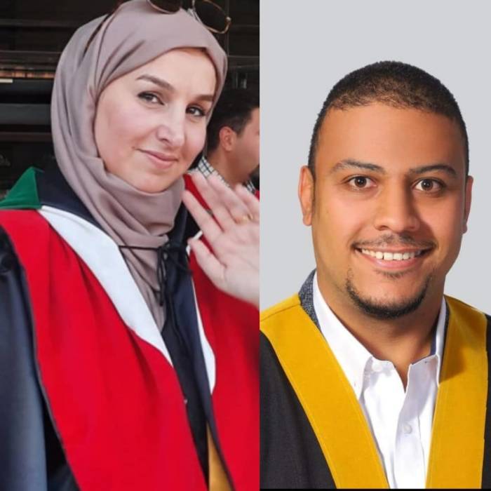 العنانزة يهنئ الدكتورة الحجوج