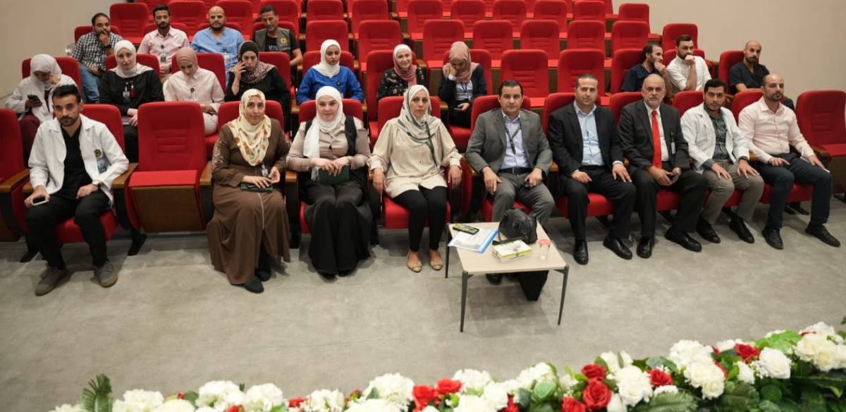 محاضرة حول الضمان الاجتماعي والمنافع التأمينية في مستشفى الكندي - صور