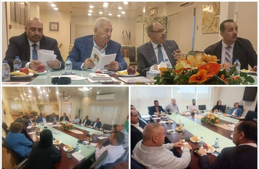 " مكتب المركزي لحزب الميثاق الوطني يجتمع مع رؤساء اللجان المتخصصة في المجلس المركزي "