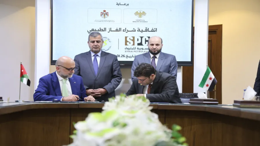 صفقة طاقة كبرى بين عمان ودمشق