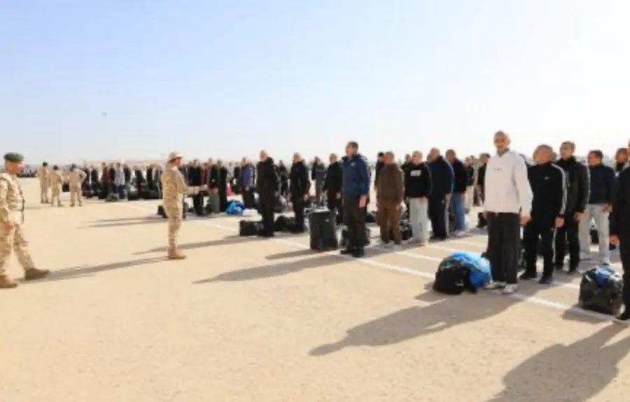 بدء التحاق مكلفي خدمة العلم بمركز التدريب في شويعر