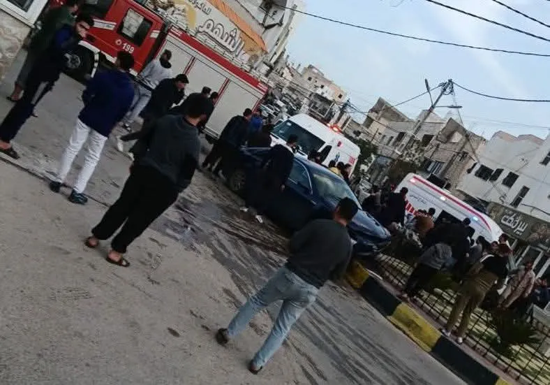 العناية الالهية تحول دون وقوع كارثة.. اصابات طفيفة في حادث دهس تسبب به "ارتفاع السكري" لسائق