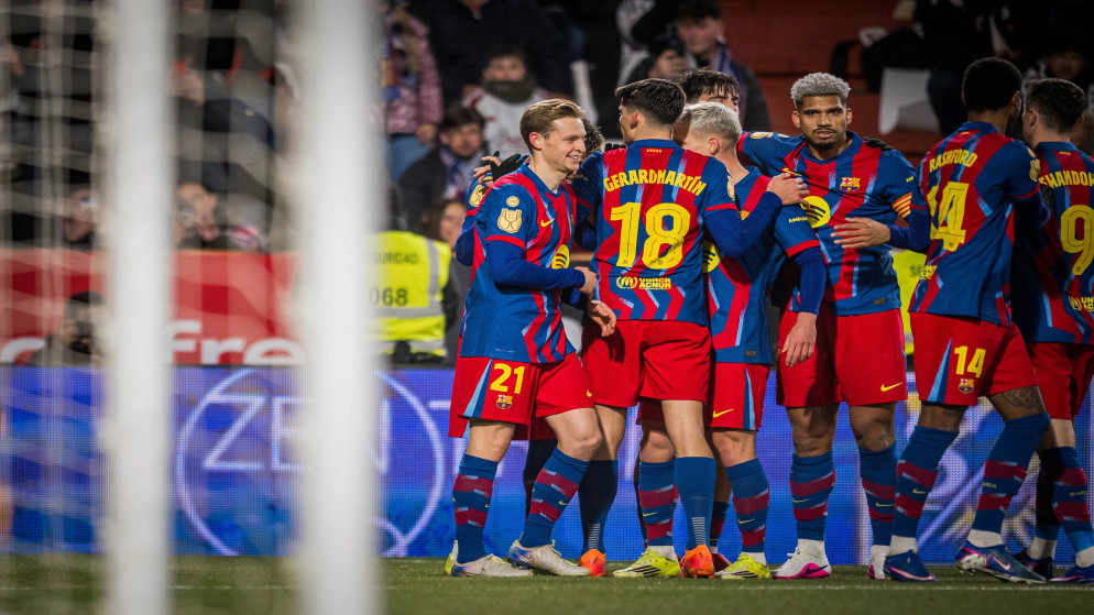 برشلونة واتلتيكو مدريد صدام مرتقب قبل نهائي كاس الملك