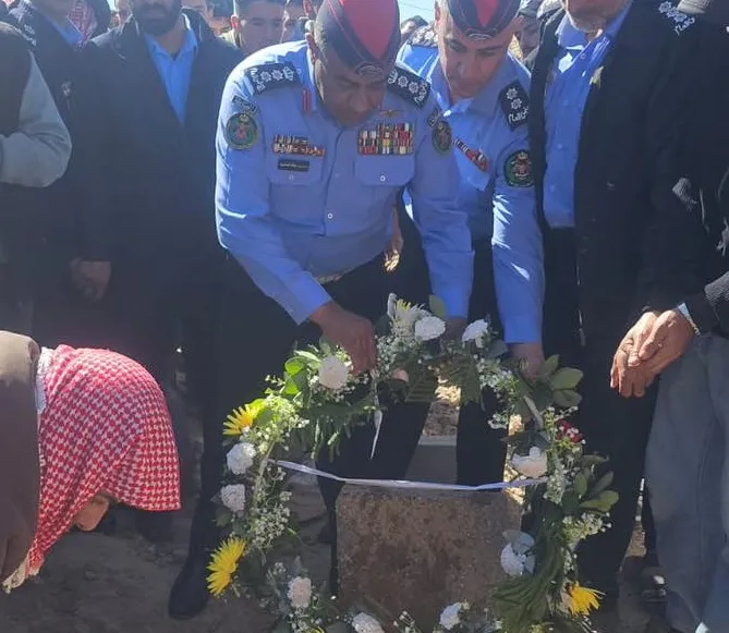 اللواء المعايطة ينعى المطرمي والعظامات (صور)