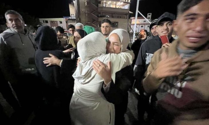 وصول فوج جديد من العائدين الفلسطينيين الى غزة عبر معبر رفح